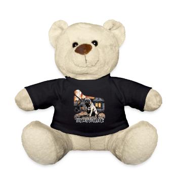Je ne suis pas à blâmer - Nounours - noir - Devant