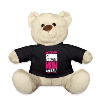 Conseillère scolaire Maman Meilleure école - Nounours - noir - Devant
