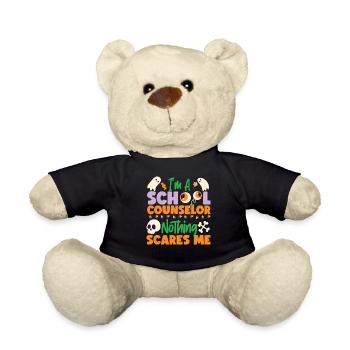 Conseillère scolaire Maman Halloween Je suis - Nounours - noir - Devant