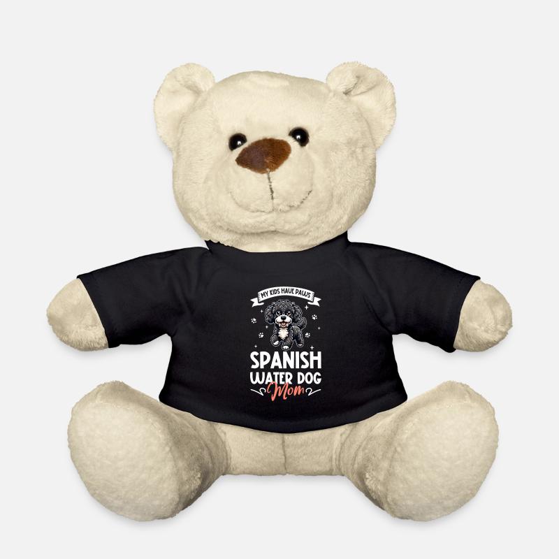 Spanischer Wasserhund Mama - Teddy - Schwarz