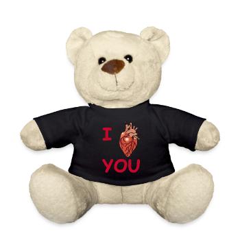 Amour sanguinaire (rouge) - Nounours - noir - Devant