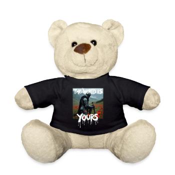 THE WORLD IS YOURS x FALLEN KNIGHT - Teddy - Schwarz - Vorne