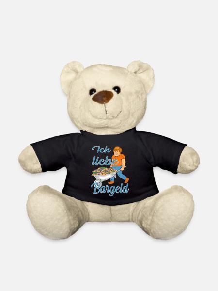 Bargeld Geld - Teddy - Schwarz