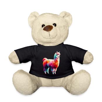 Alpaka - Teddy - Schwarz - Vorne