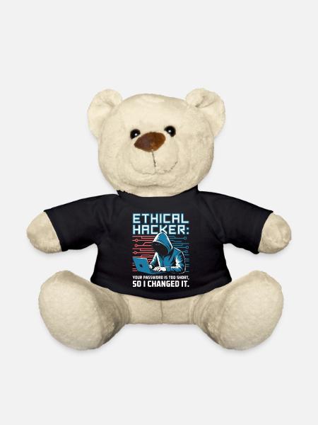 Hacker éthique - Nounours - noir