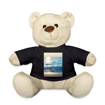 LIKE THE OCEAN THE SOUL IS DEEP AND WE KNOW NOT - Teddy - Schwarz - Vorne