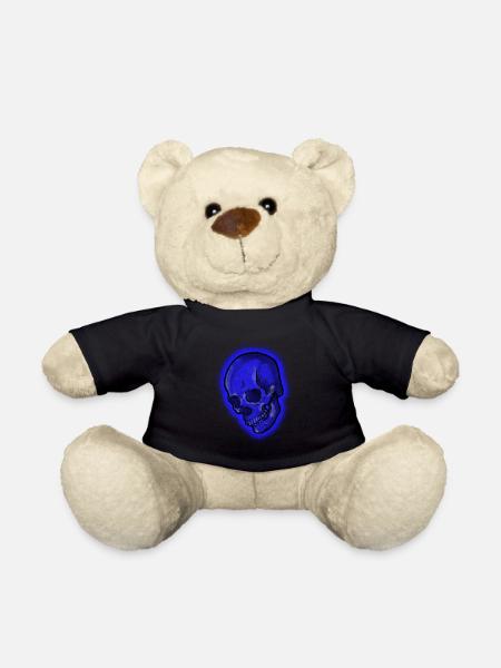Blue Skull - Teddy - Schwarz