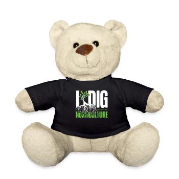 Plant Lover Gardening Pun I Dig - Teddy - Schwarz - Vorne