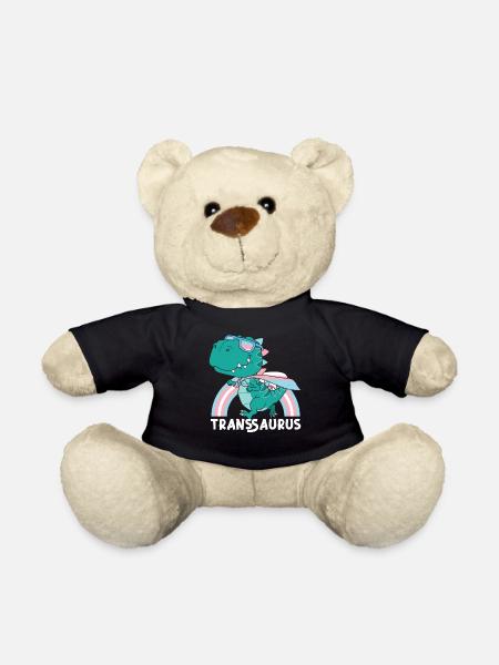 Fierté LGBT transgenre - Nounours - noir