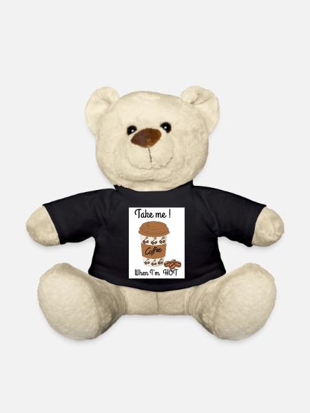 Hot coffee - Teddy Bear - black
