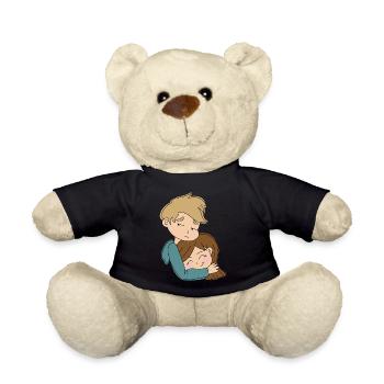 Cuddle Overload - Teddy Bear - black - Front