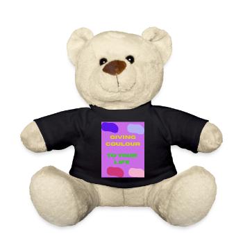 giving colour to your life - Nounours - noir - Devant