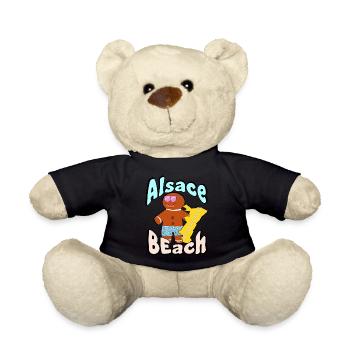 Alsace Beach - Nounours - noir - Devant