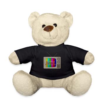 The Revolution Will not Be Mastercarded - Teddy Bear - black - Front