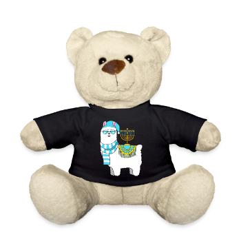 Chanukkah Hanukkah Hanukah - Teddy - Schwarz - Vorne