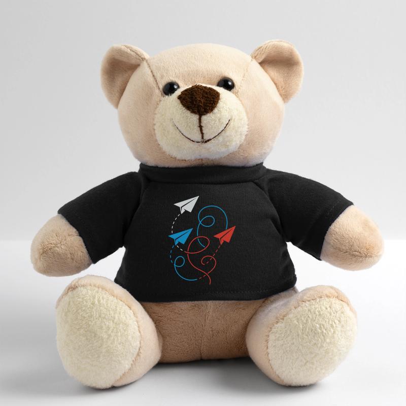avion en papier Nounours