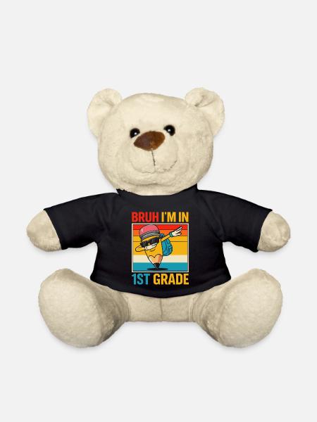 1. Klasse Einschulung - Teddy - Schwarz