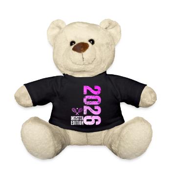 Tennis Master Edition 2026 pink - Teddy Bear - black - Front