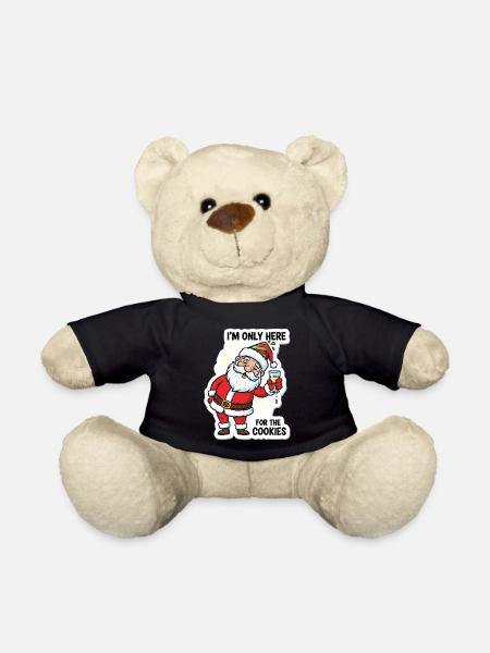 Santa Cookie Caper - Teddy Bear - black
