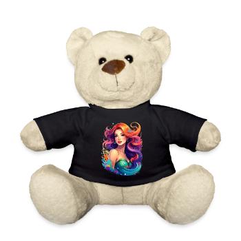 Sexy Meerjungfrau - Teddy - Schwarz - Vorne