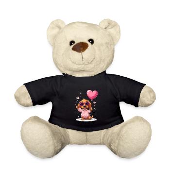 Dackel Dachshund Tekel - Teddy - Schwarz - Vorne