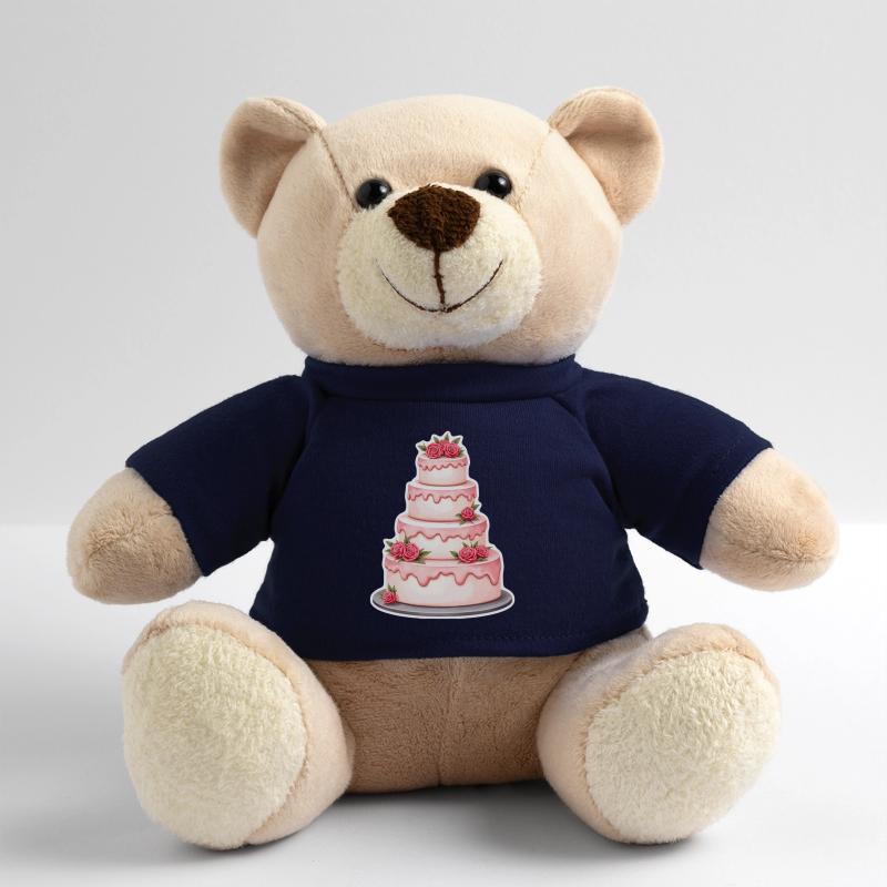 Cake Wedding Teddy Bear