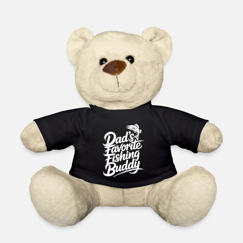 Vaters Lieblings Angelbuddy - Teddy - Schwarz
