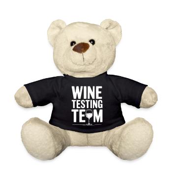 Weintestteam - Teddy - Schwarz - Vorne