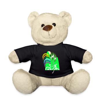 Fahrradpfad Berge Regenbogen - Teddy - Schwarz - Vorne