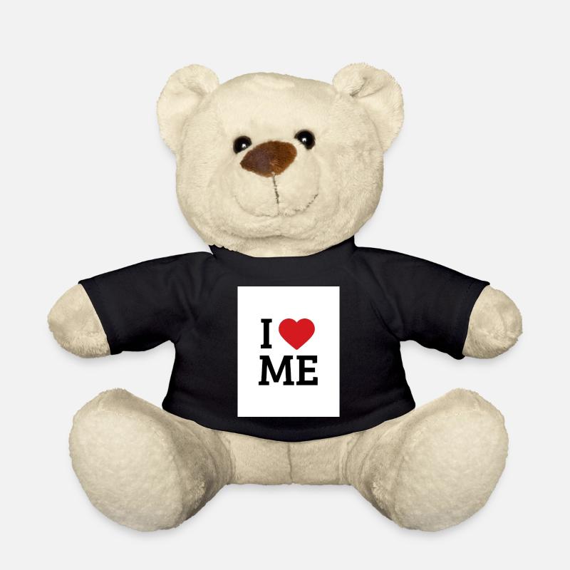I love myself - Teddy Bear - black