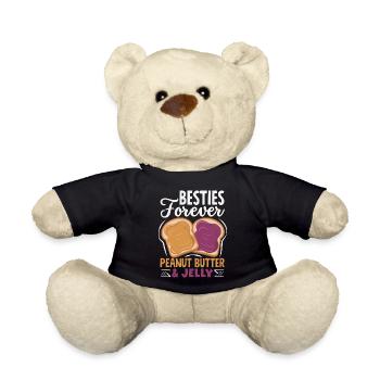 Look Partner Beurre de Cacahuète & Confiture Design - Nounours - noir - Devant