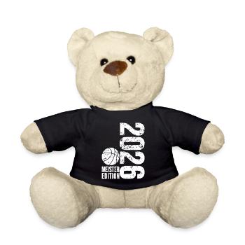 Basketball Meister Edition 2026 in weiß - Teddy - Schwarz - Vorne