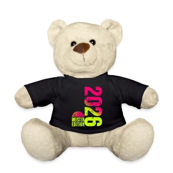 Basketball Meister Edition 2026 in lime pink - Teddy - Schwarz - Vorne