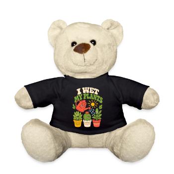 Ich gieße meine Pflanzen - Teddy - Schwarz - Vorne
