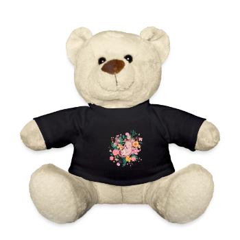 Midwife ObstetricIan - Teddy Bear - black - Front