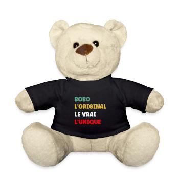 L'original le vrai l'unique bobo - Nounours - noir - Devant