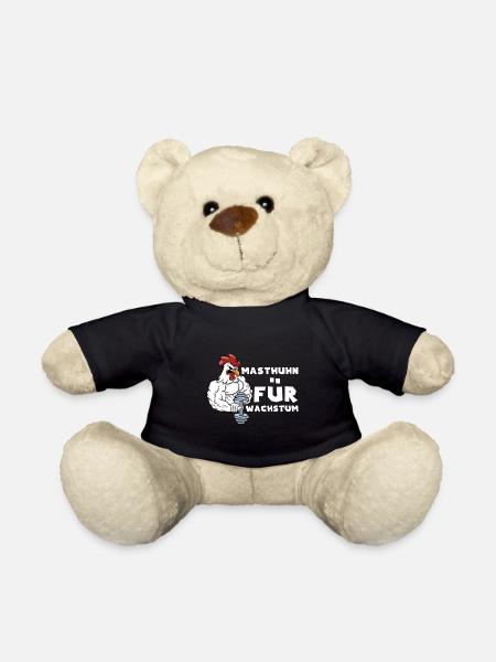 Masthuhn für Wachstum Bodybuilding - Teddy - Schwarz