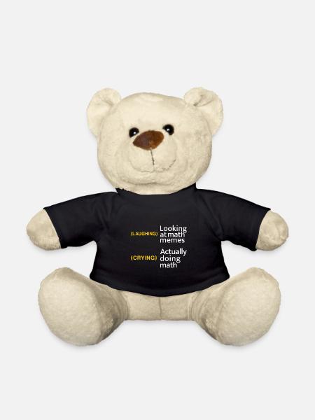 Cadeau de maths professeur de nerd professeur de mathématiques professeur de mathématiques - Nounours - noir