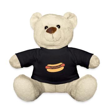 Hot Dog - Teddy - Schwarz - Vorne