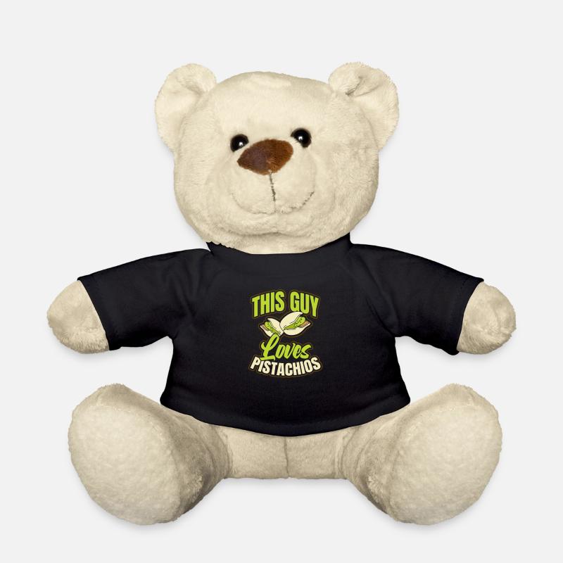 Pistache Ce gars aime le cadeau - Nounours - noir