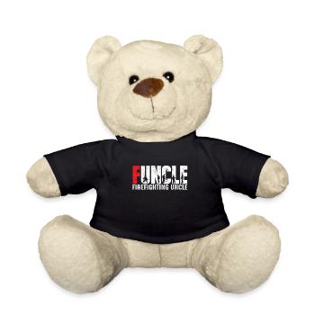 Funcle pompier oncle - Nounours - noir - Devant