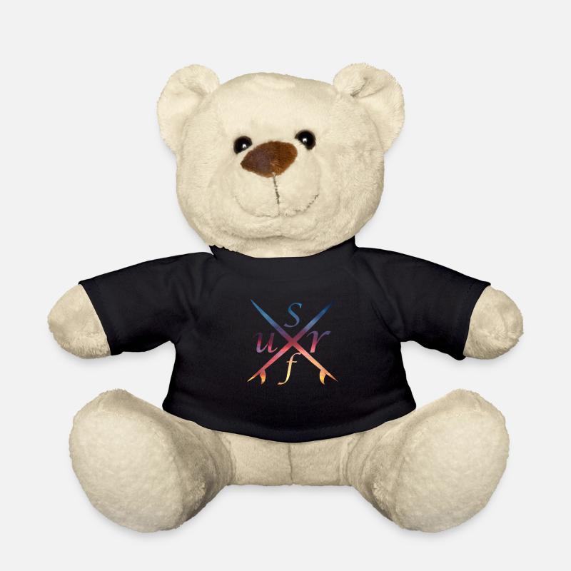 Surf Sonnenuntergang Windsurfen Geschenkidee - Teddy - Schwarz