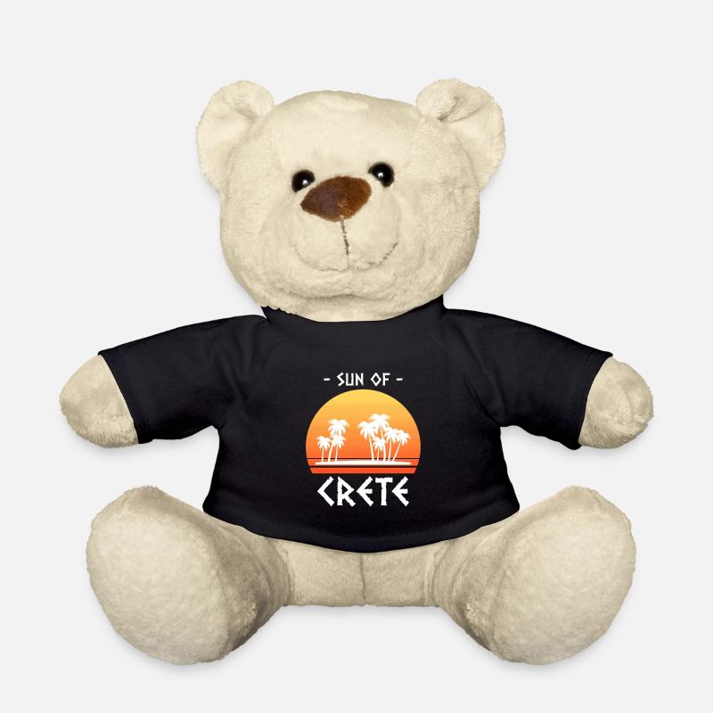 Kreta Urlaubsgeschenke - Teddy - Schwarz
