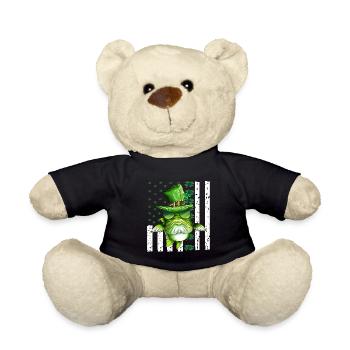 Holiday St Patrick's Costume Disguise Angler - Teddy Bear - black - Front