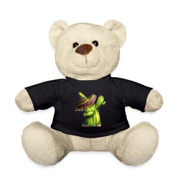Vacances Mexique Cinco de Mayo Cactus Costume Dab - Nounours - noir - Devant