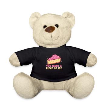 Cuisson de biscuits et de gâteaux Boulanger ou boulanger amateur - Nounours - noir - Devant