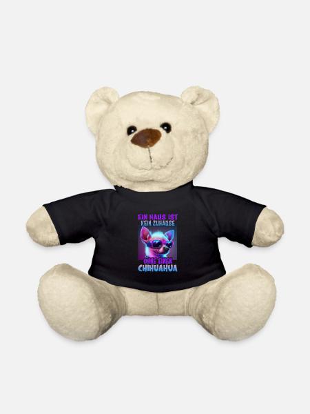 Hunde Spruch Chihuahua Design für Hundeliebhaber - Teddy - Schwarz