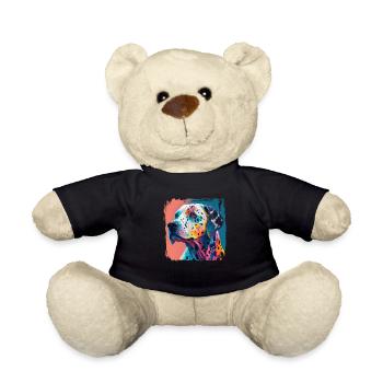 Dog saying Dalmatian design for dog lovers - Teddy Bear - black - Front