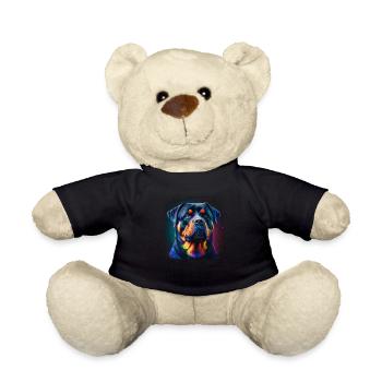 Dog saying Rottweiler design for dog lovers - Teddy Bear - black - Front