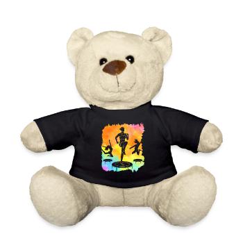 Trampoline - Nounours - noir - Devant
